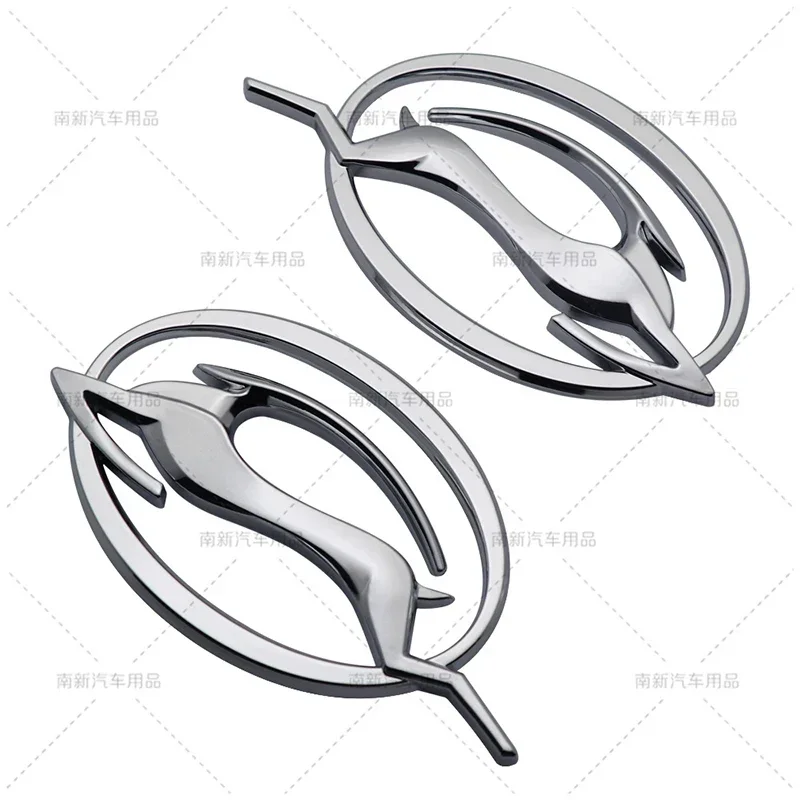 ملصقات درابزين سيارة مضادة للتصادم من ABS ثلاثية الأبعاد ، شعار صندوق السيارة الخلفي ، إكسسوارات شيفروليه M2 ، إمبالا جنوب ، تصميم السيارة ، شارة #5