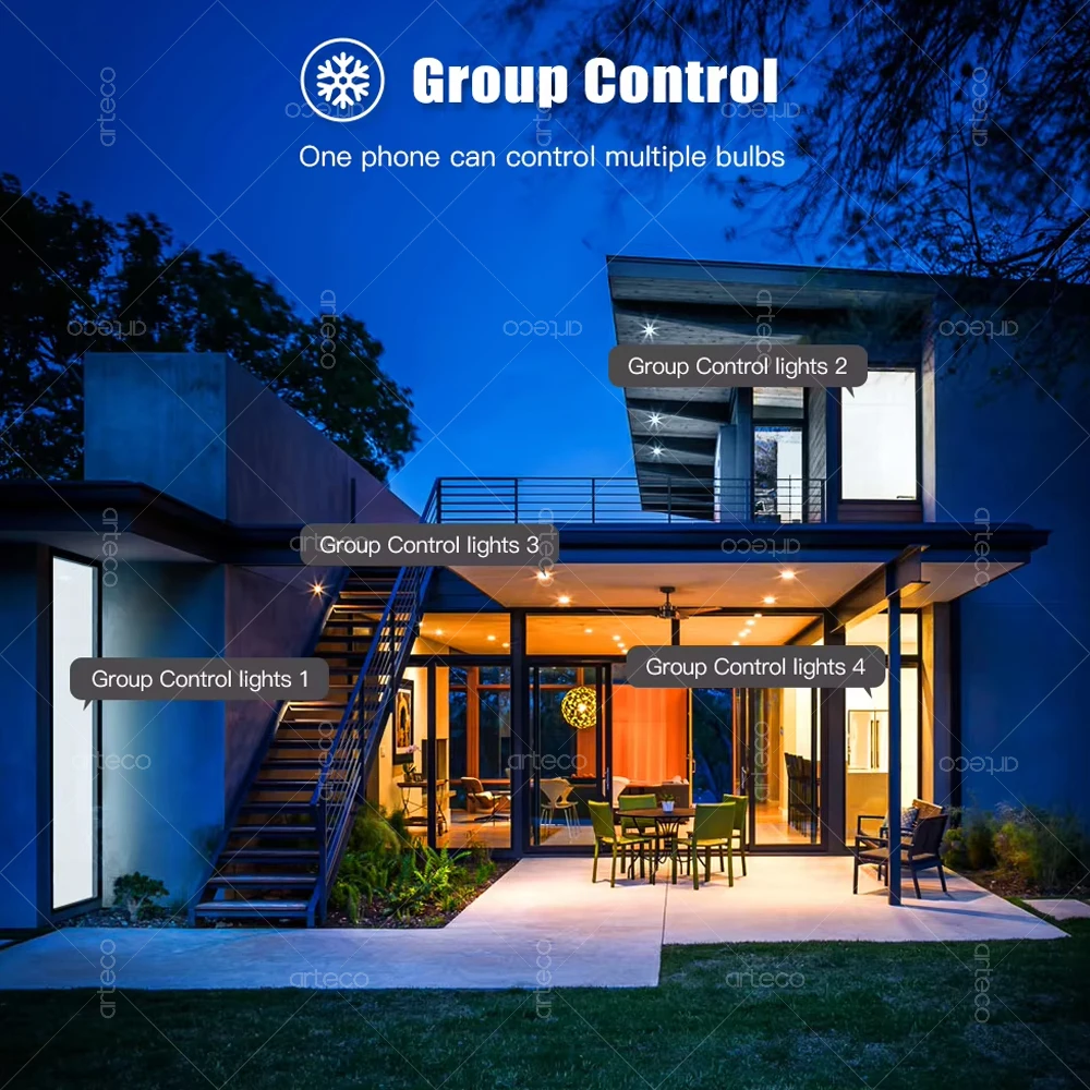 الذكية واي فاي زيجبي مصباح ليد لمبة GU10 E27 E14 عكس الضوء RGBCW Led مصابيح ل Ewelink App أليكسا امازون جوجل ياندكس الأشياء الذكية