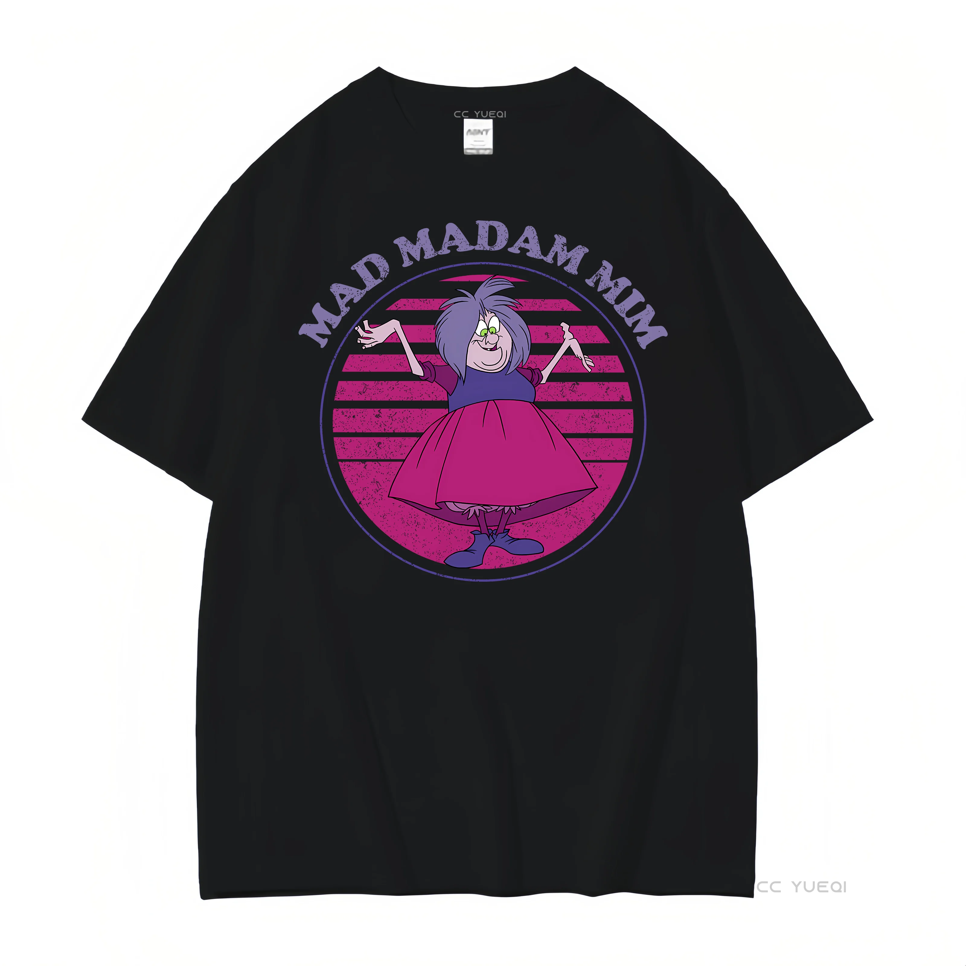 Mad Madam Mim T Shirt Short SLeeve S 5XL vintage Washed Unisex Slightly fashion Soft Comfortable Top For Everyday Wear Stylish