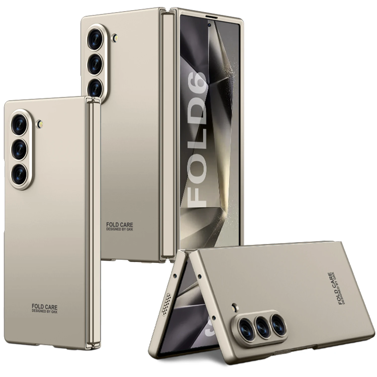 

case For Samsung Galaxy Z Fold 6 cover Z Fold 6 shell Ultra-thin Matte Skin-Friendly Shockproof Folding for z fold 6 Cover
