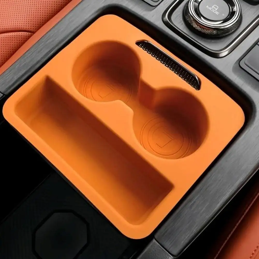 

For Haval H9 24-25 Push-pull Box Protective Pad Car Central Control Sliding Tray Interior Silicone Storage Pad Auto Armrest Box