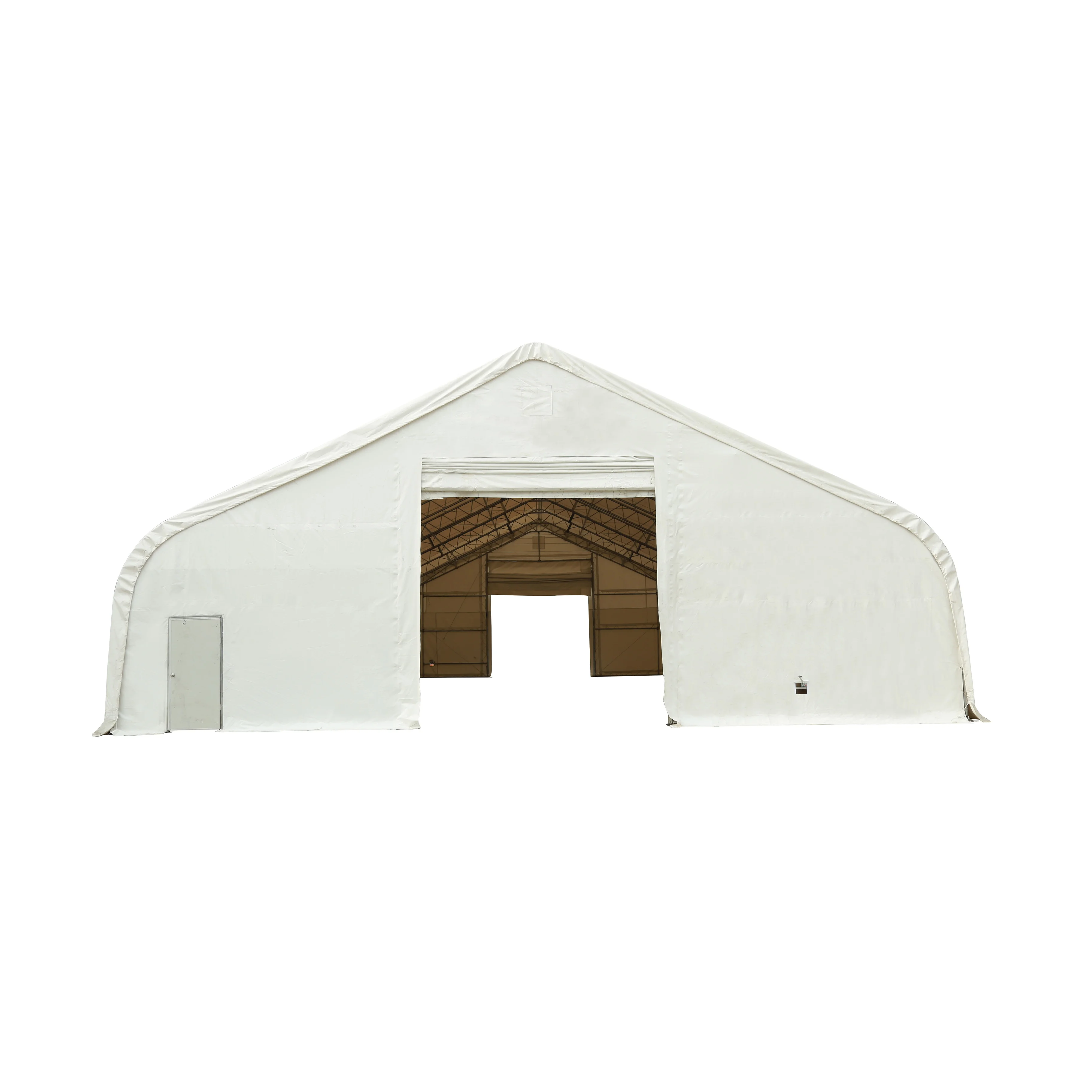 High Quality Heavy Duty Steel Pipe Prefabricated Warehouse Building Dome White Flame Retardant and Uv Protection