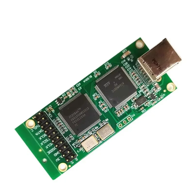 

ABKQ-для DAC Hi-Fi усилитель, совместимый с Amanero Combo384, модуль USB-карты C3391 DSD512 PCM384, 32 бит, итальянский