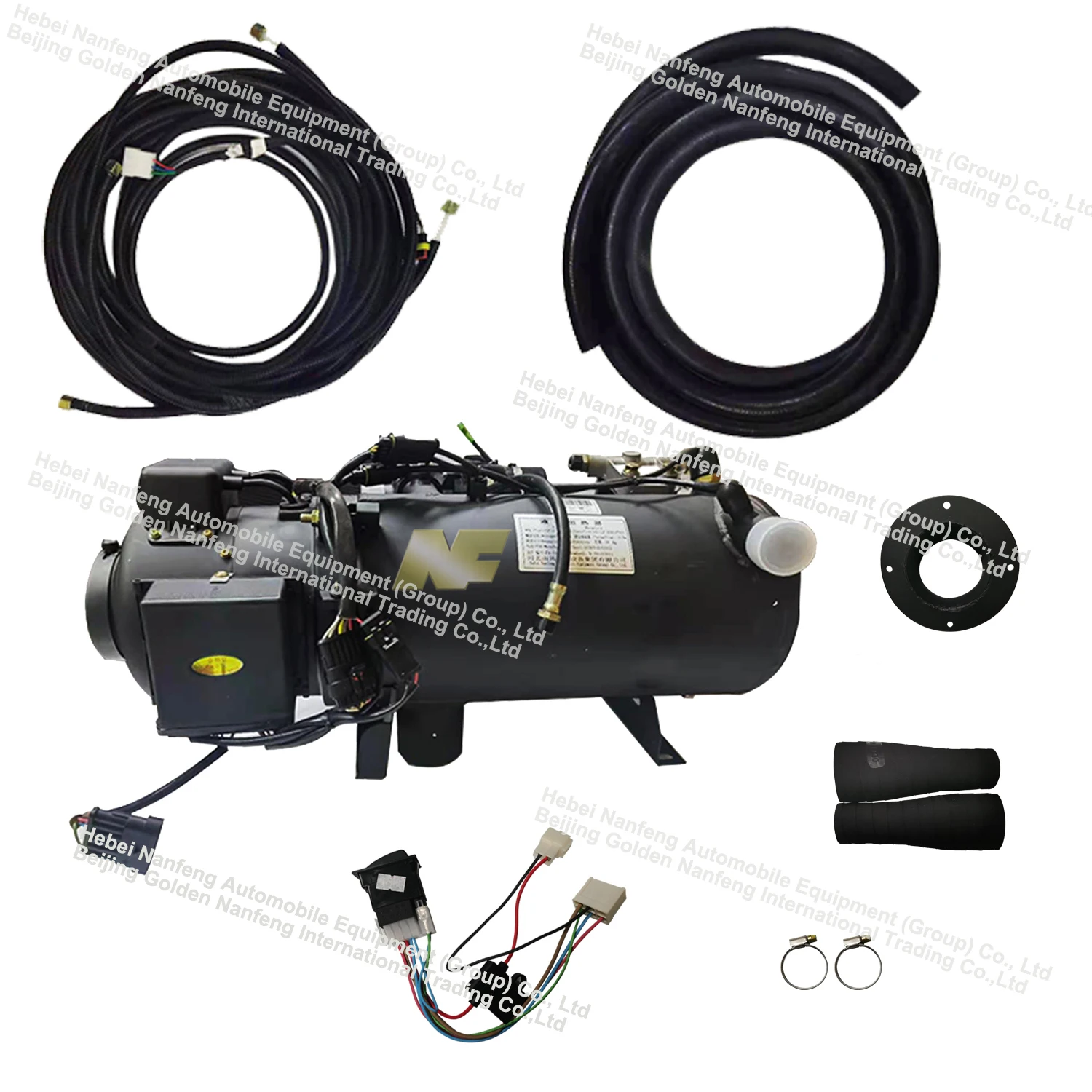 NF 25kw السائل الديزل سخان التوقف 12 فولت 24 فولت الشاحنات سيارات حافلة الديزل سخان التوقف مع Emark #6