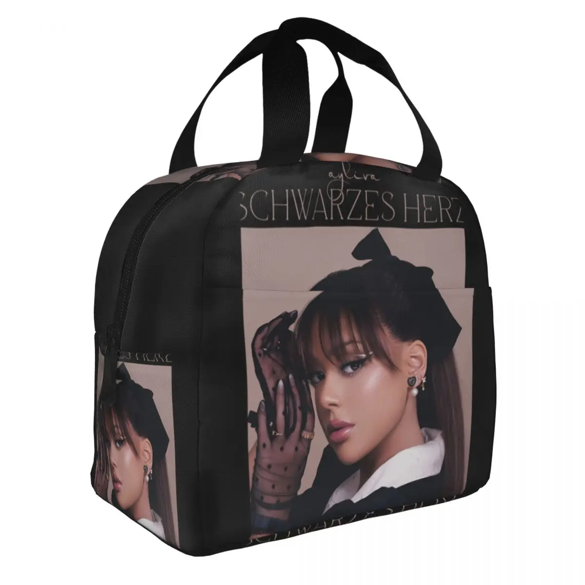 Custom Music Singer Ayliva Insulated Lunch Bag for Women Waterproof Cooler Thermal Lunch Box Office Picnic Travel