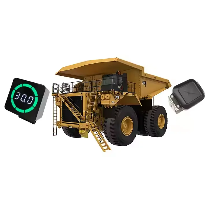 Picture 7: AI PWAS Proximity Warning Alert System Collision Avoidance System Worksite Safety Truck Forklift Radar And Camera Solution
