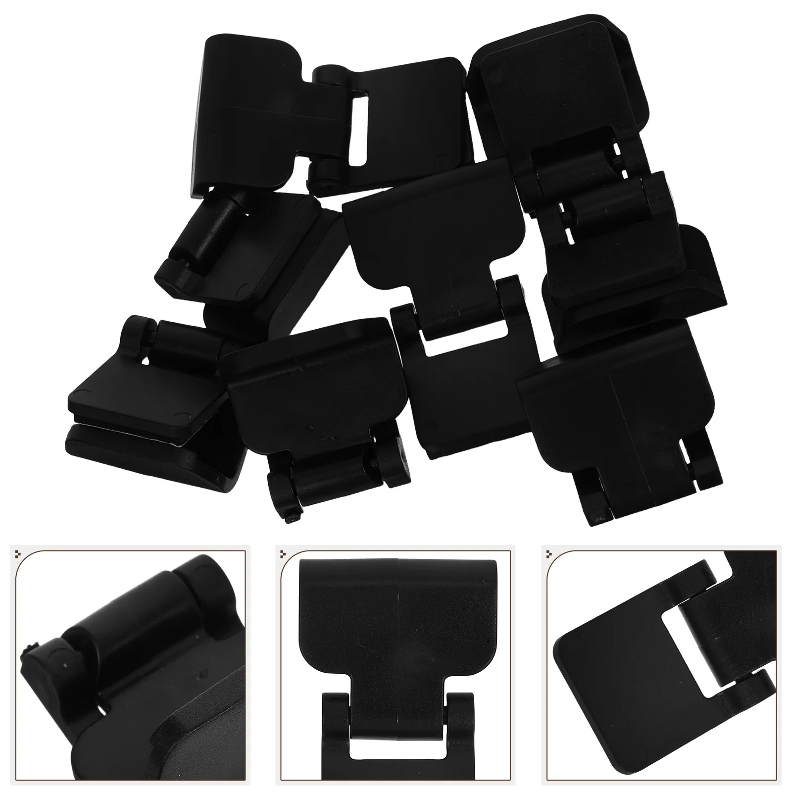 

8Pcs Aquarium Lock Set Turtle Tank Clips Escape Proof Lid Buckles Reptile Terrarium Locks Feeding Box Fasteners Outdoor