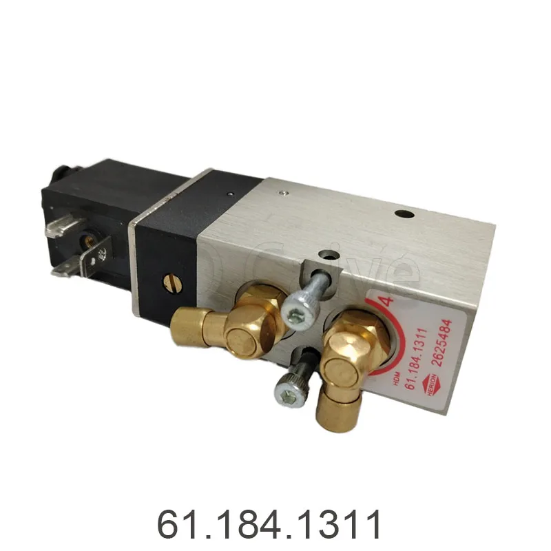 

Высококачественная металлическая головка, отверстие 4 мм, 6 мм, 98.184.1051 61.184.1311 SM102 CD102, детали, электромагнитный клапан, детали машины для офсетного принтера