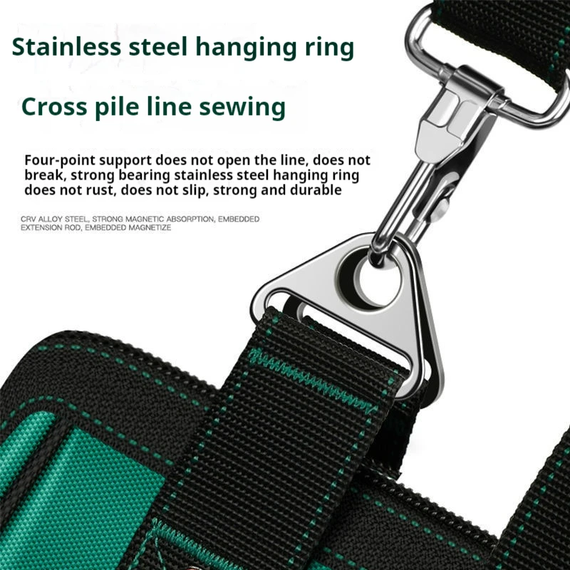 Заводской портативный сверхмощный набор инструментов для электрика, водонепроницаемая холщовая сумка для техников