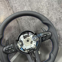 suitable for BMW F01 F06 F10 F11 F12 F20 F21 F22 F25 F26 Upgraded fully genuine leather steering wheel with button paddles