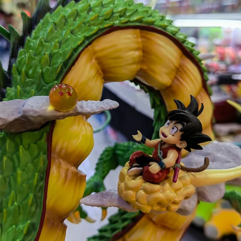 50 センチメートルアニメドラゴンボール Z 神龍フィギュア悟空置物 Pvc