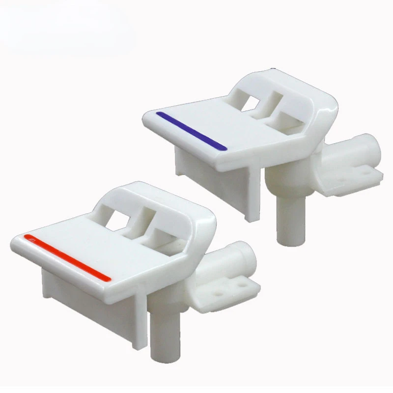 1 pair Water dispenser faucet switch faucet hot and cold water mouth piano key press type water dispenser accessories
