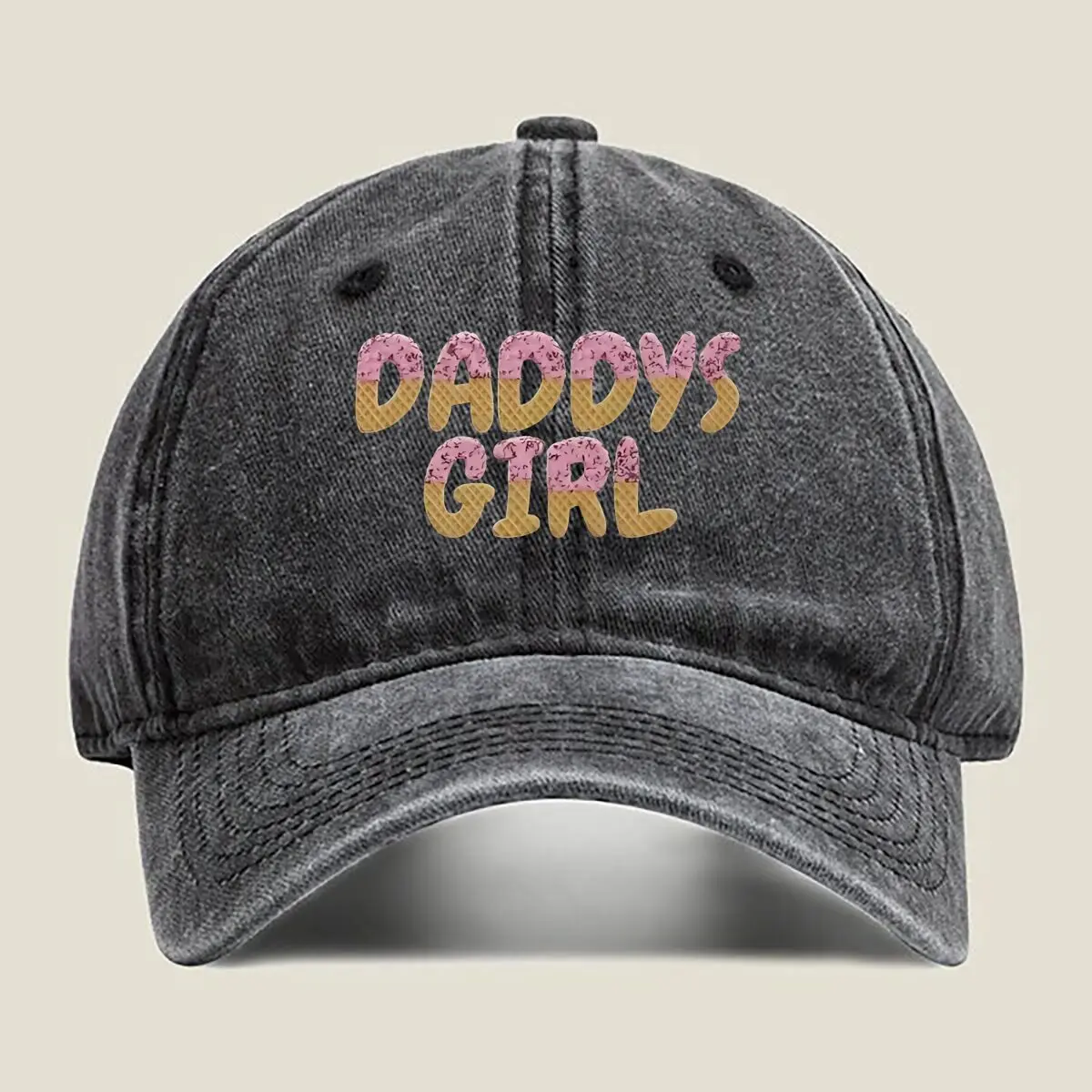 

Daddy's Girl Daddy's Girl sweet, family - theme art Washed Baseball Cap