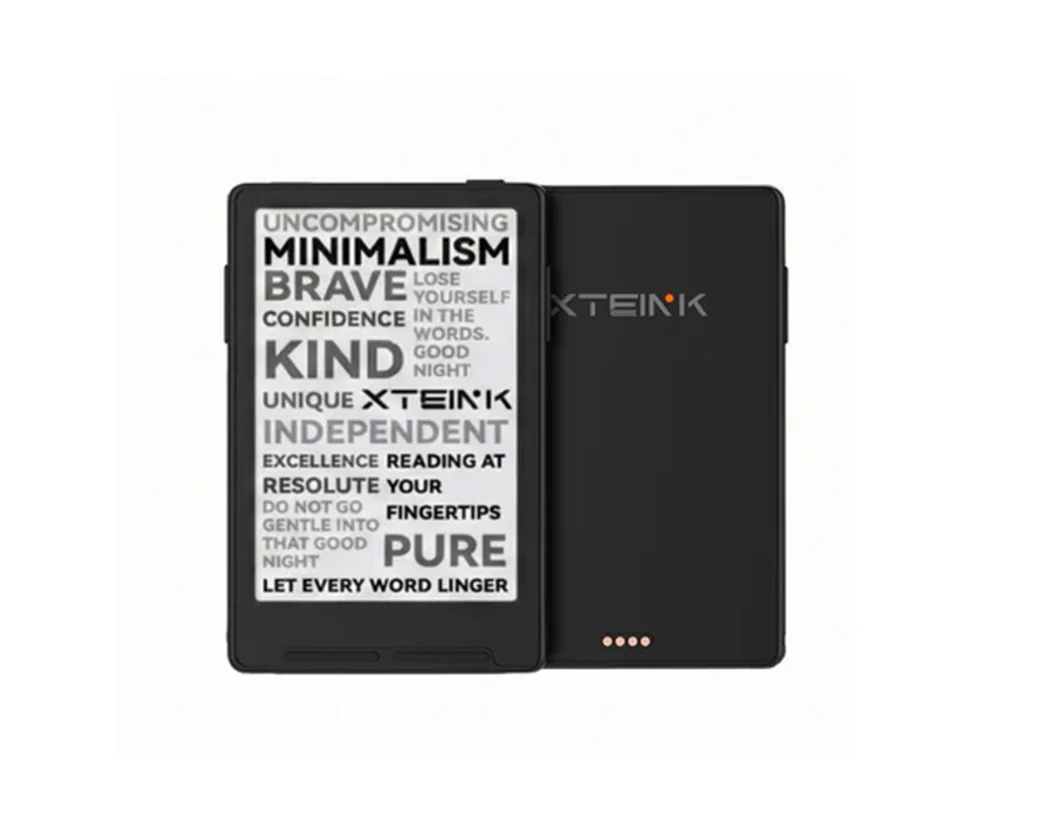 [Global] XTEINK X3 — E-reader: 3,7-inch E Ink-scherm, draagbare magnetische mini-e-reader, 16 GB, 259 ppi, Wi-Fi, Bluetooth, EPUB- en TXT-formaten