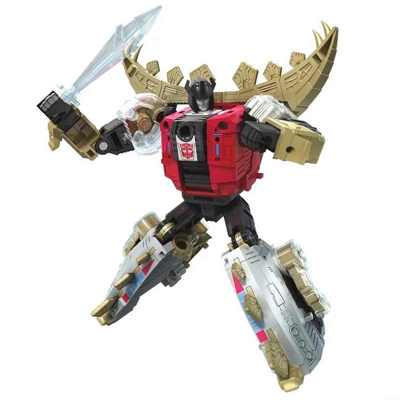 Hasbro Transformers Power of The Primes Dinabot Snarl Deluxe Class Anime Original Actionfigur Modell Spielzeug Geschenkkollektion