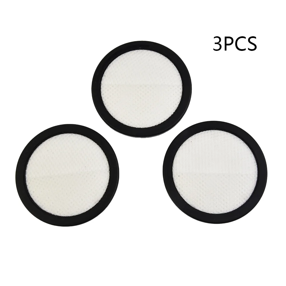 

3pcs White + Black Vacuum Cleaner Filters Filter Accessories For P8 Vacuum Cleaners, Size 98*90*41mm
