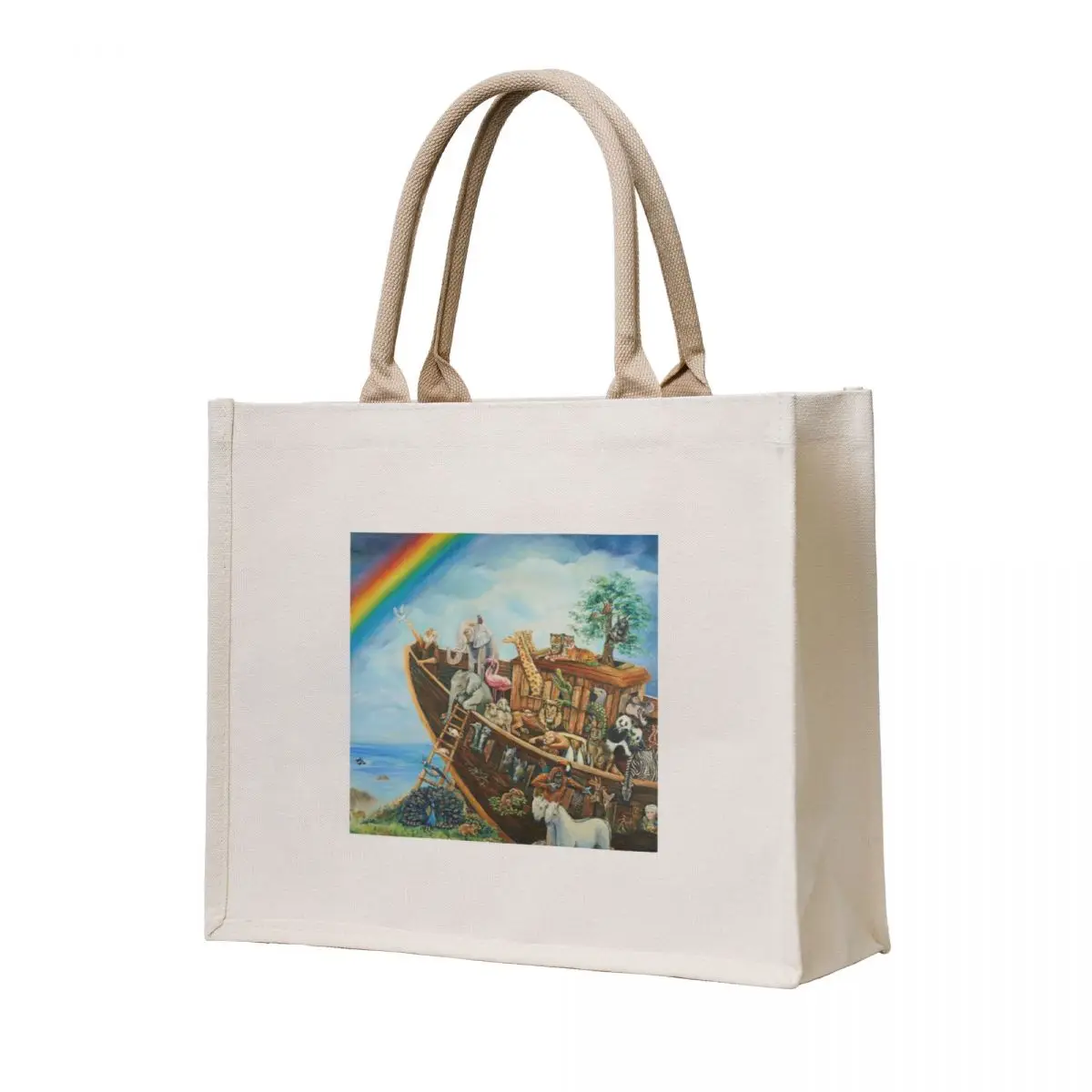 

Noah's Ark Tote Bag Woman shopper bag large size bags Women's tote bag