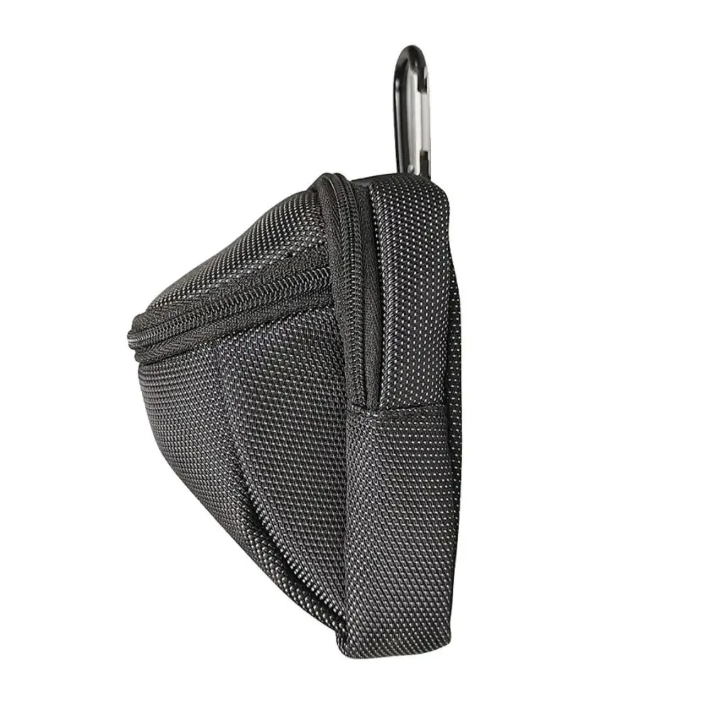 Storage Pocket Golf Small Waist Bag Waist Hanging Golf Tees Holder Golf Ball Bag Mini Black Golf Pouch Ball Holder