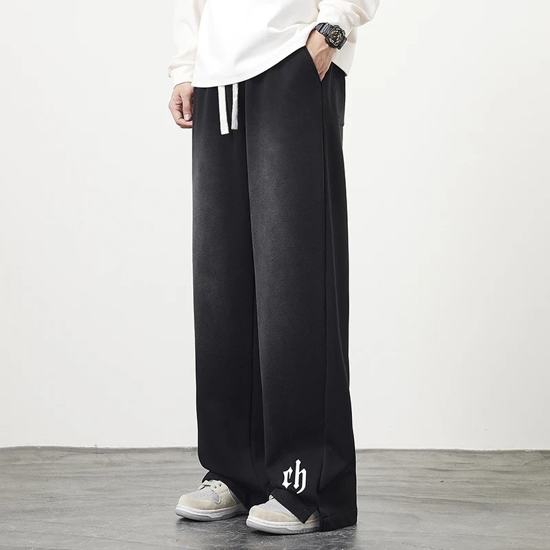 

Мужские повседневные спортивные брюки для активного отдыха: комфортные, ветрозащитные, дышащие, универсальные, с широкими или прямыми штанинами, тренд сезона