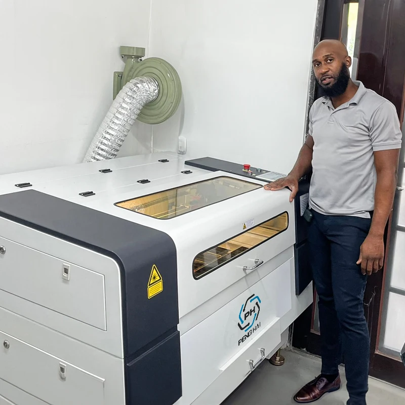 

600*400 мм акриловая кожа, стекло, дерево, неметаллическая лазерная головка 60 Вт - 320 Вт Co2, лазерная резка, гравировальный станок