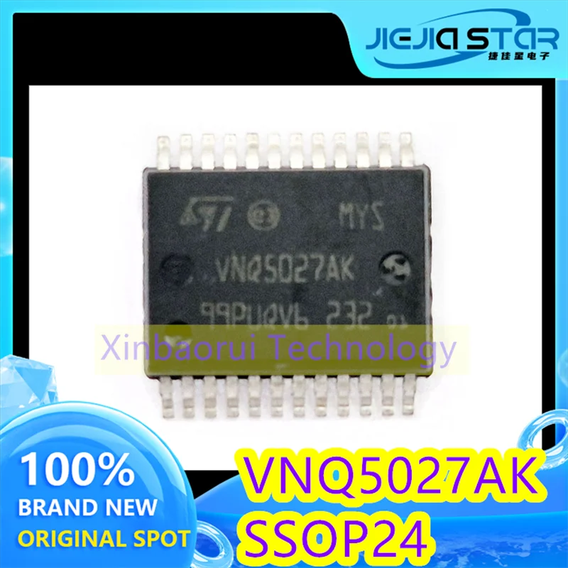 (1/20 pieces) VNQ5027AK VNQ5027 SSOP24 car bus headlight control chip 100% brand new original good quality