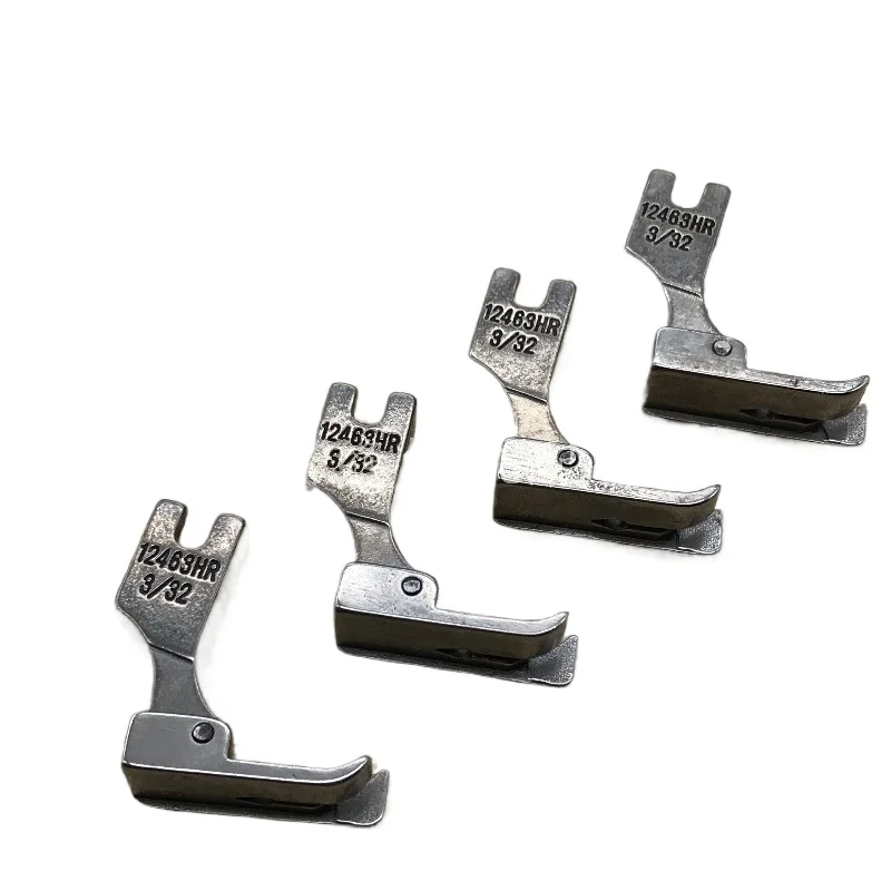 Industrial sewing machine presser foot left and right edge guide stoppers, 0.1/0.2/0.3/0.6mm, fixed edge presser foot
