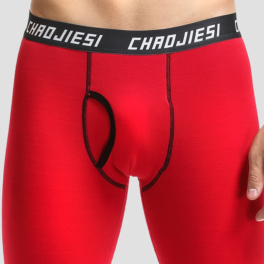 الشتاء طويل جونز ملابس داخلية للرجال سميكة الصوف السراويل شباب واحد ضيقة السراويل الحرارية خط السراويل طماق القطن