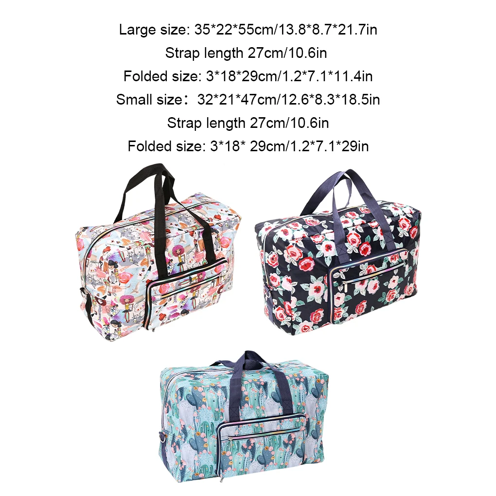 Travel Bag Gym Exercise Sport Zipper Shoulder Handbag Portable Luggage Baggage Pack Storage Organizer Type 3 S