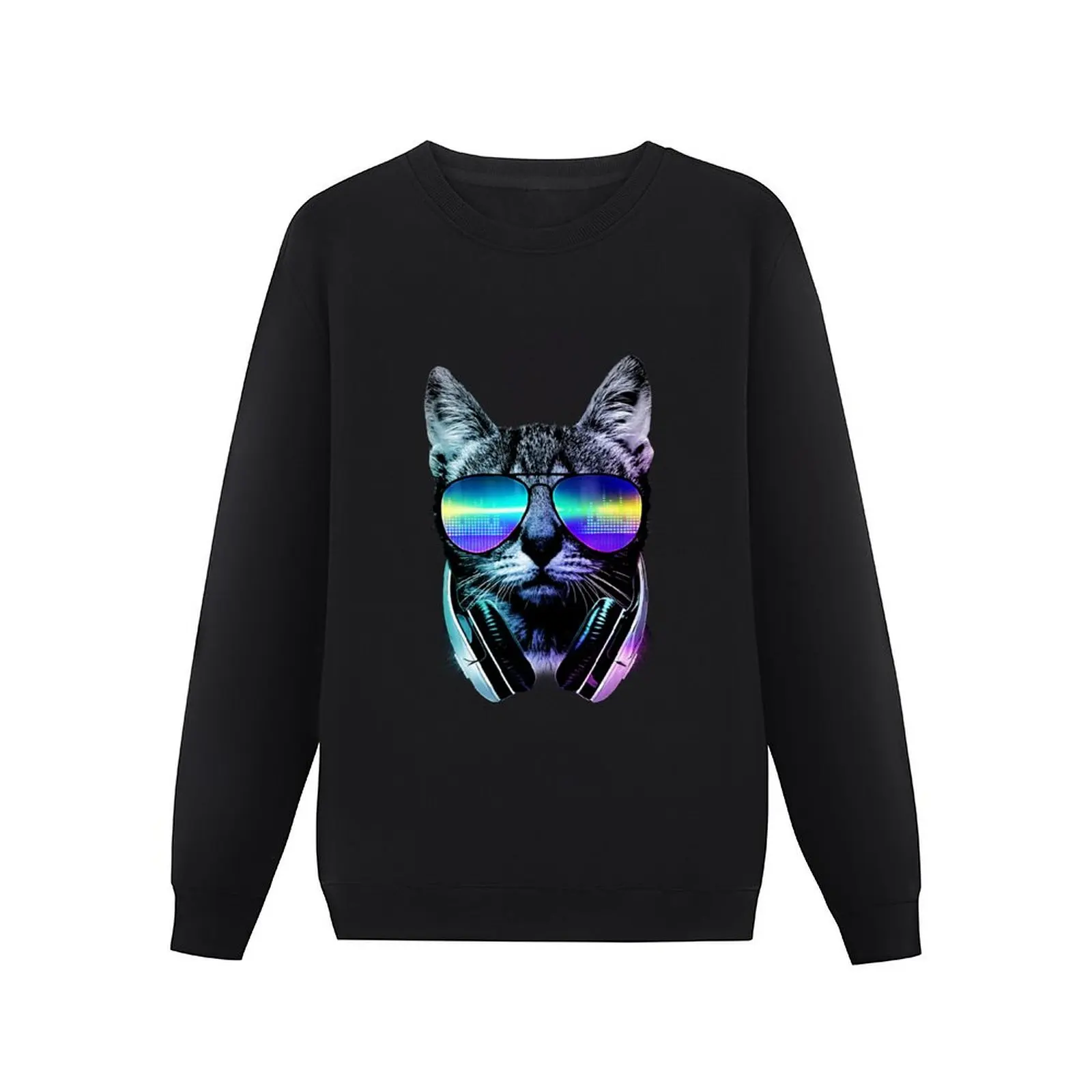 Music Lover Cat Pullover Hoodie men clothes men's autumn clothes men wear men's clothes sweatshirts men