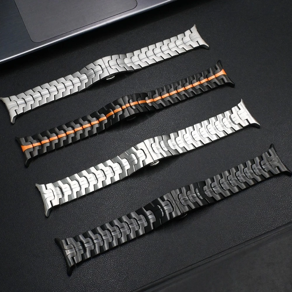 Titanium Band for Samsung Galaxy Watch Ultra 2025 Men Bracelet Luxury Metal Strap for samsung 7 ultra GALAXY ULTRA 47MM Correa