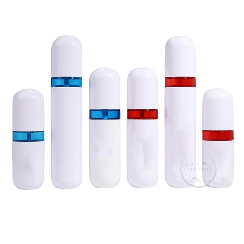 Double Layer Capsule Fine Moisturizing Spray Bottle 30ml 50ml 100ml Lotion Bottle Essence Cosmetic Dispenser Container