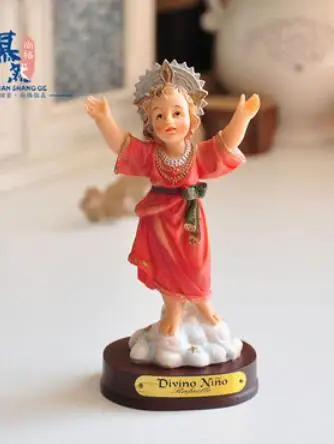 

Pope's Nativity scene presents Church children presents girl Beauty figure Sculpture statue Home Decoration