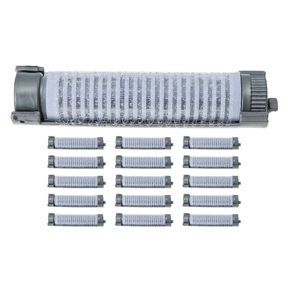 

16pcs Perm Bars Bangs Roller Self Adhesive Curling Clips Short Hair Women Hot Rollers Styling Tool Large Durable Perm Rods Set