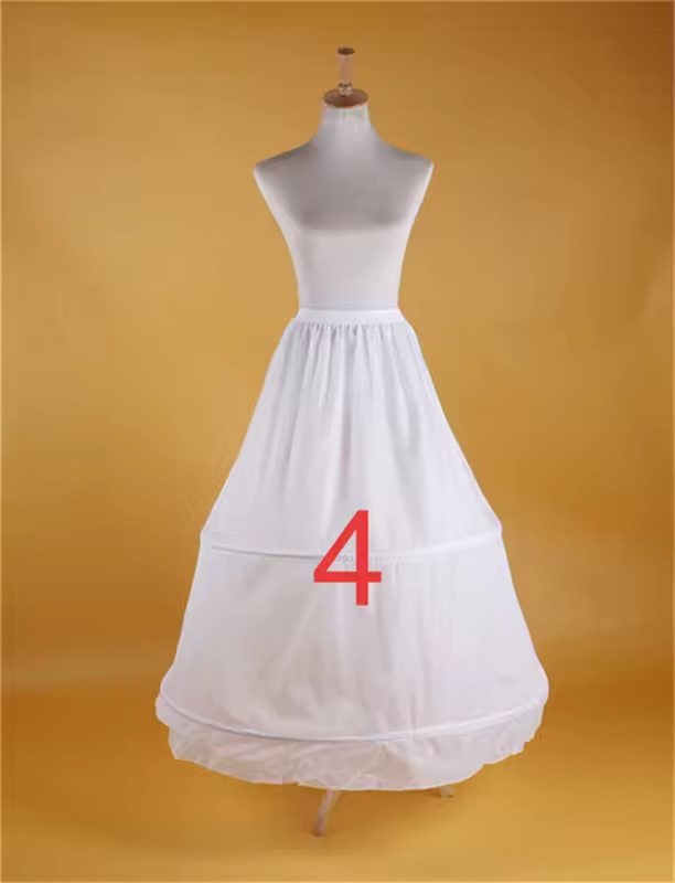 Puffy Bridal Wedding Petticoat Underskirt Prom 6 Hoop Crinoline Skirt Slip Fancy Customized - Image 17