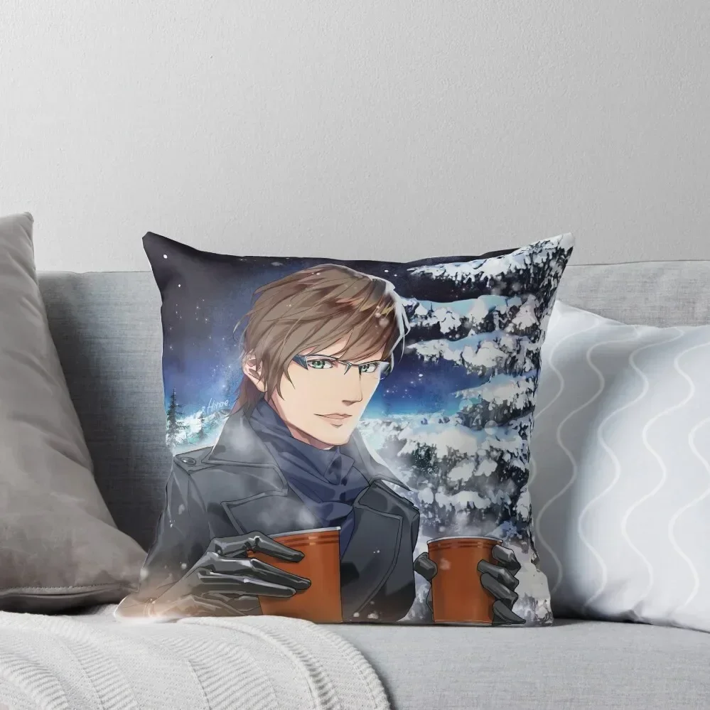 

Snowscape Throw Pillow Plaid Sofa pillowcases for sofa cushions ornamental pillows for living room Luxury Sofa Cushions pillow