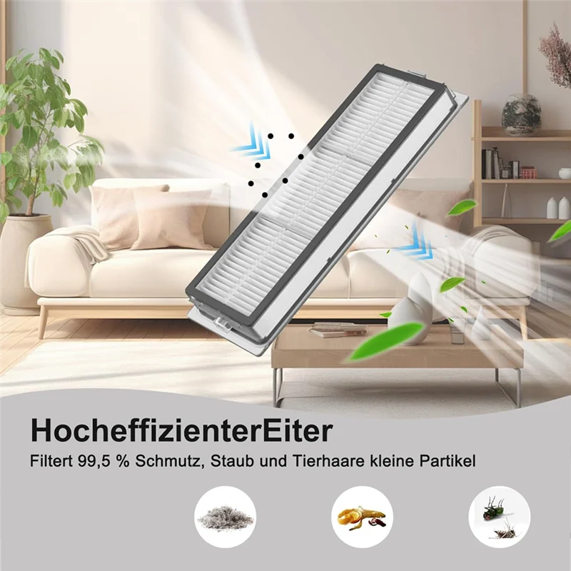 Roborock S8/S8+/S8 Pro Ultra/S7/S7 Maxv/S7 Maxv Ultra/S7 Max Ultra/S7 Pro Ultra 진공 청소기 부품용 BAAM-진공 필터