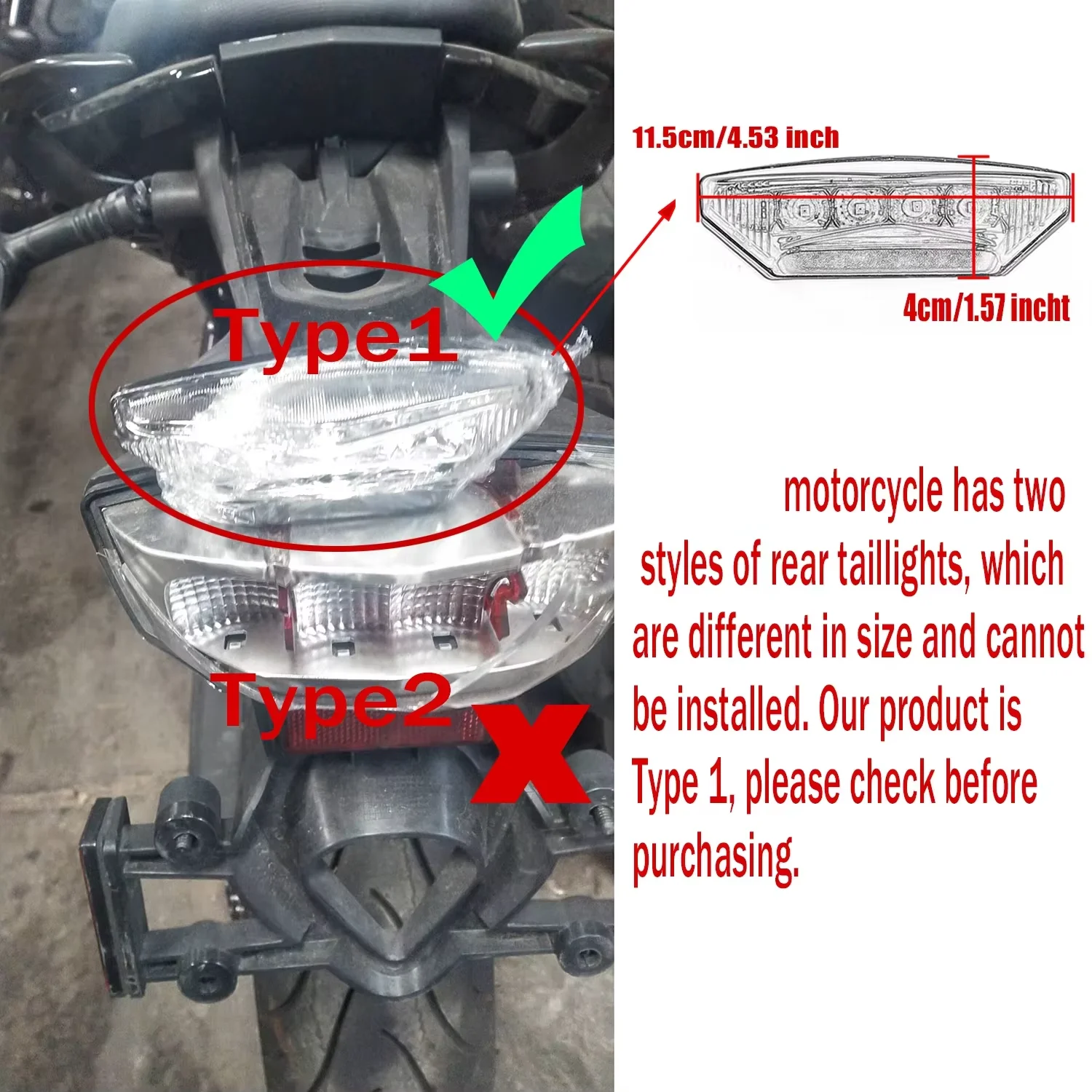 Motorcycle Rear Taillight Fit For 2020 - 2024 BMW F900XR F900R LED Integrated Tail Light F900 XR R  2021 2022 2023 view 2