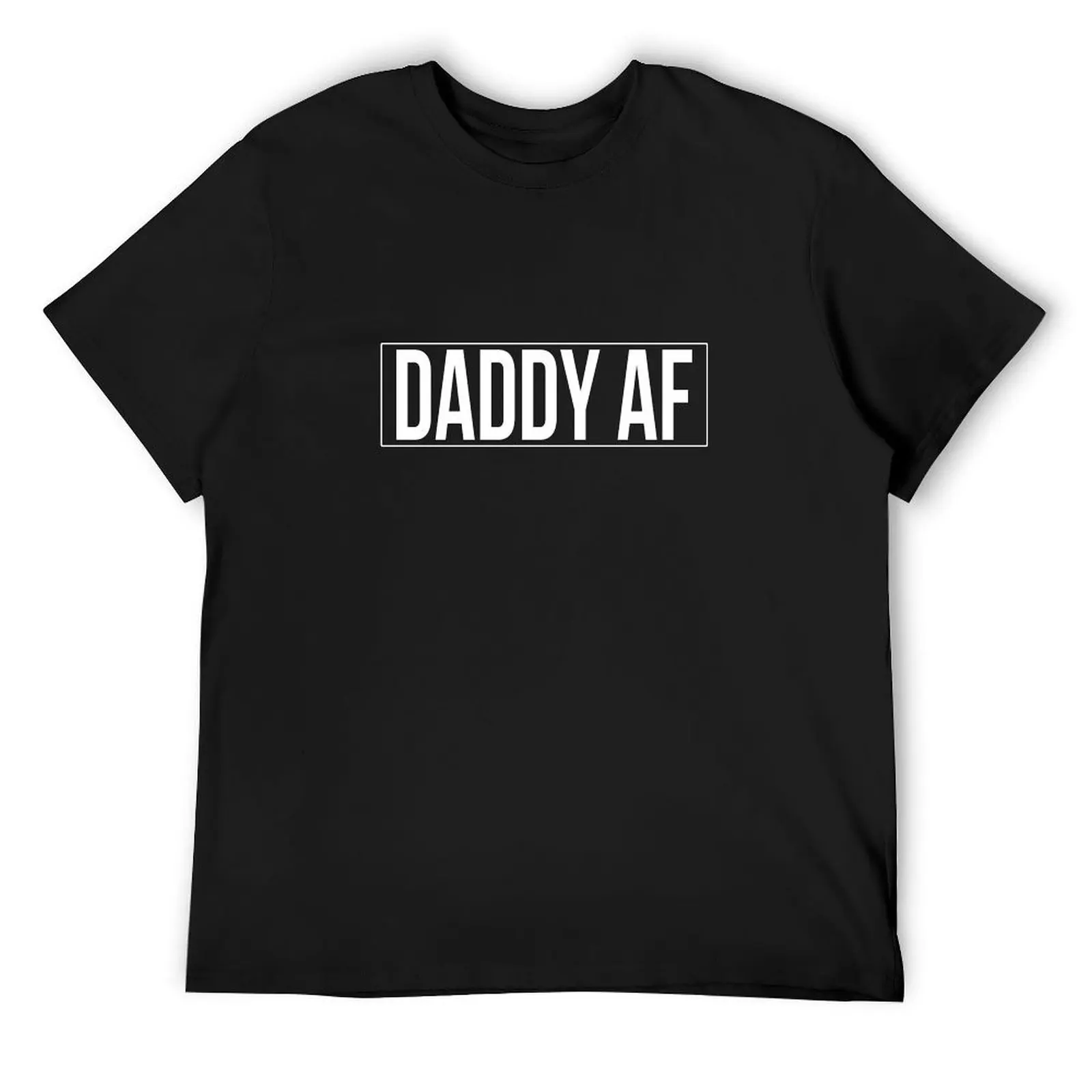 Daddy Af T-Shirt vintage for a boy korean fashion Men's t-shirt