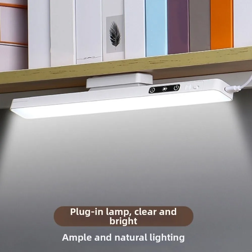 

Светодиодная сенсорная настольная лампа для защиты глаз, 3/5 цветов с дистанционным управлением, регулируемый ночник, энергосберегающий, без удара