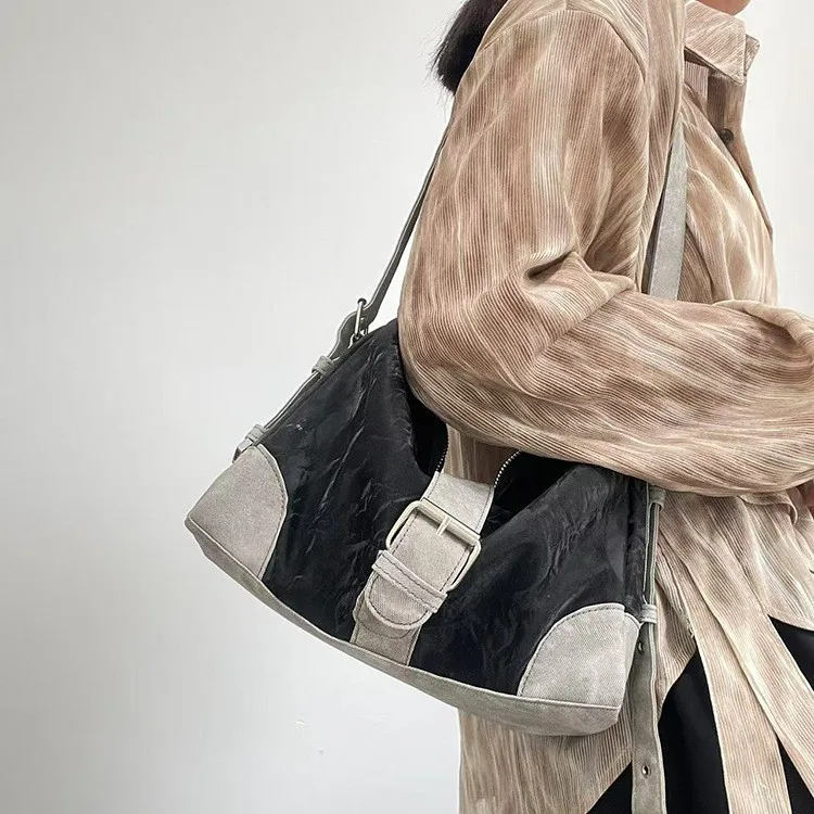 

Лоскутные женские сумки-бродяги на плечо, дизайн большой емкости, женская сумка из искусственной кожи, женская сумка через плечо, повседневная большая сумка-тоут bolsa