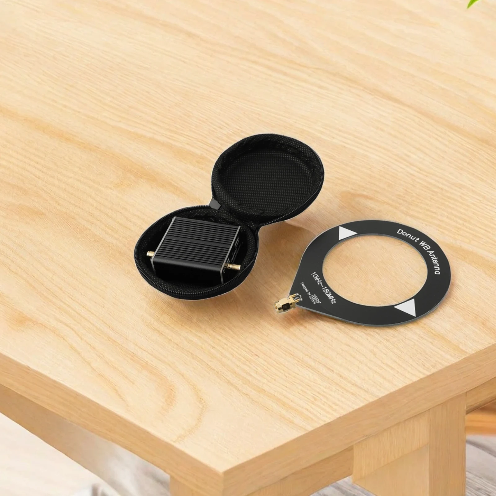 Donut Broadband Antenna Compatible with Malahiteam 2 Receivers and Other Radios via Low Impedance Converter 10kHz 180MHz