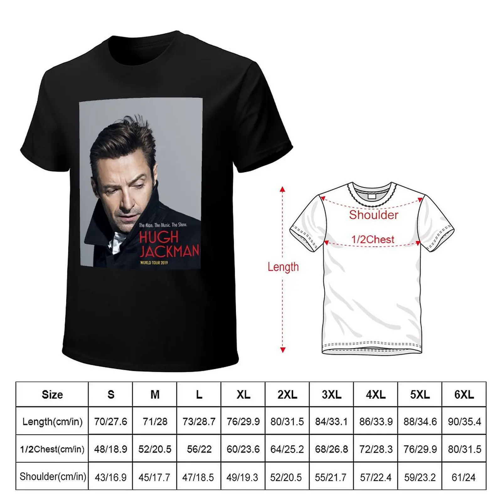 Dua Hugh The Man The Music The World Tour 2019 T-Shirt Holiday All Match T-Shirt