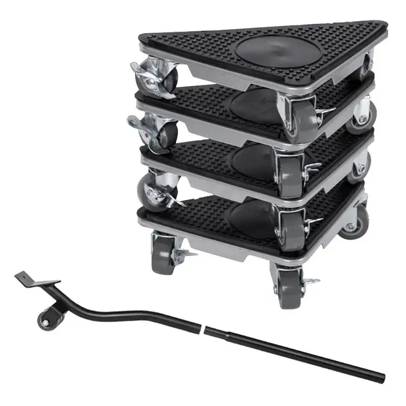 

Heavy Duty Furniture Lifter Transport Tool Furniture Mover set 4 Move Roller 1 Wheel Bar for Lifting Moving Furniture Helper