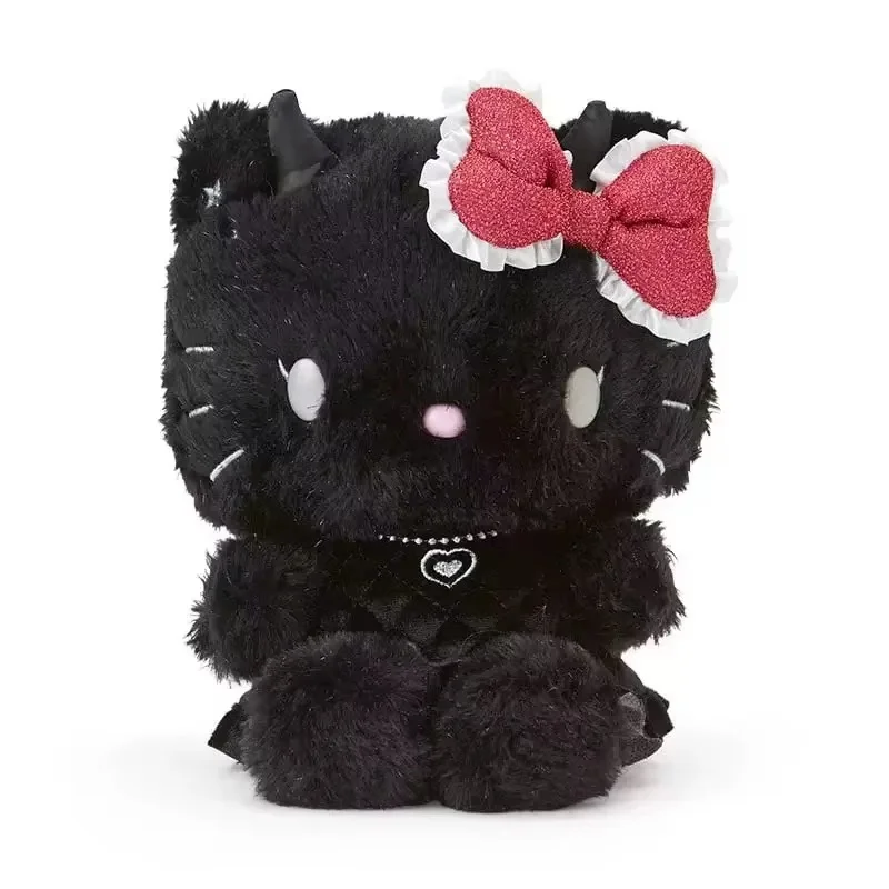 

Горячая Sanrio Hello Kitty Angel Demon Series, плюшевая подвеска, украшение для сумки, незаменимый брелок, кулон, кукла для девочек, подарки на Рождество и день рождения