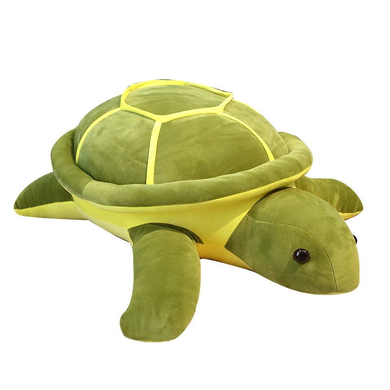 Kawaii Stuffed Tortoise Plush Toy Sea Turtle Plushies Cushion Pillow for Girls Boys Kids Bedtime Birthday Christmas Toddler Gift