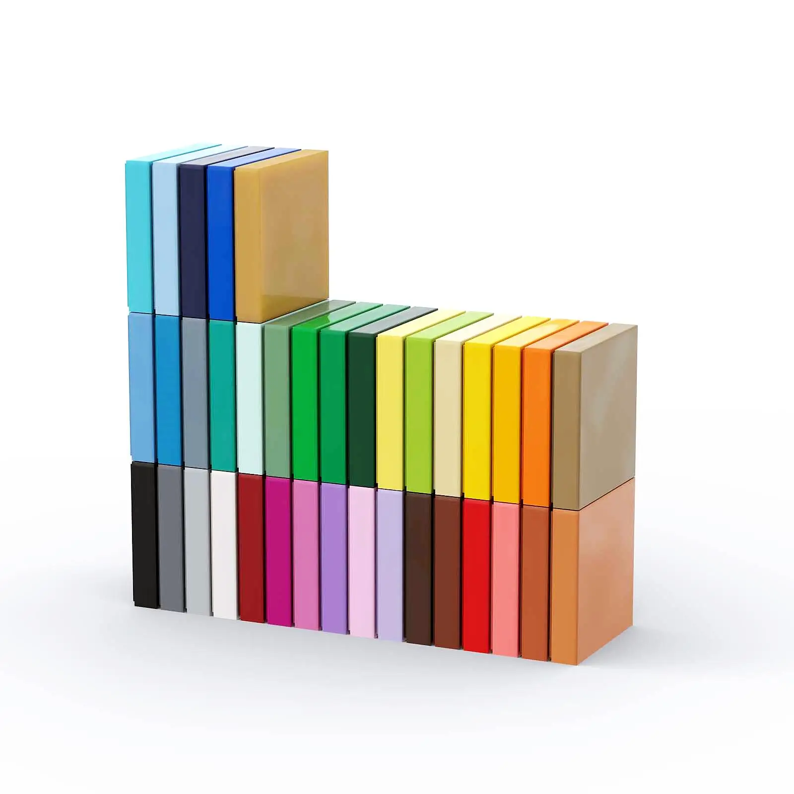 

1 шт. строительные блоки 3068 плитка 2x2 (неопределенный тип) Коллекция кирпичей Массовая модульная игрушка GBC для высокотехнологичного набора MOC