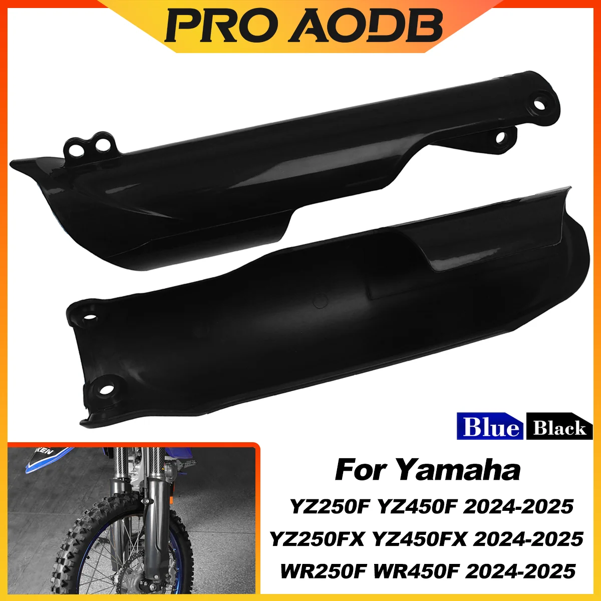 

Защита вилки мотоцикла для Yamaha: чехол амортизатора для YZ250F, YZ450F, 250FX, WR250F, WR450F. Запчасти для мотоциклов 2024-2025.