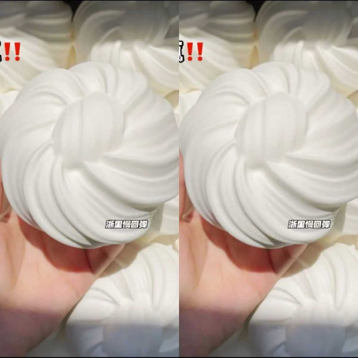 もちもちチーズホワイトブレッドスクイーズPUスローリバウンドトイ超ソフトリアルなパン面白いストレス解消発散フィジェット