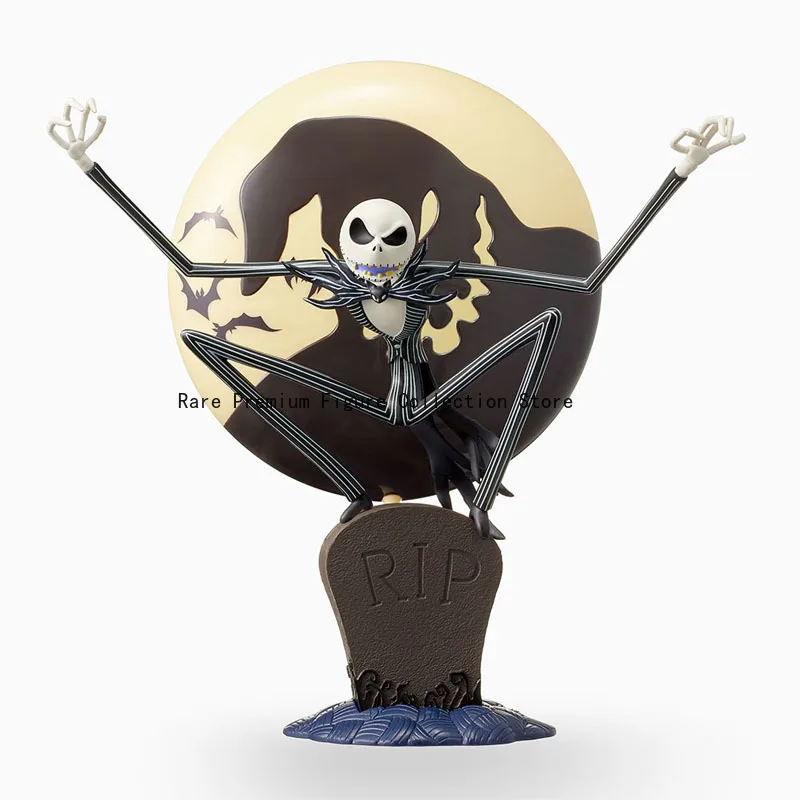 تمثال SEGA الأصلي The Nightmare Before Christmas Skull Prize - علامة تجارية جديدة غير مفتوحة، متوفرة في المخزون المزخرف الرسمي القابل للتجميع #2
