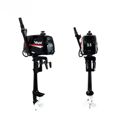 Hot Selling 2 Stroke 3.5 HP Boat Motor AIQIDI 180 Rotation  Outboard Engine With Tiller Control